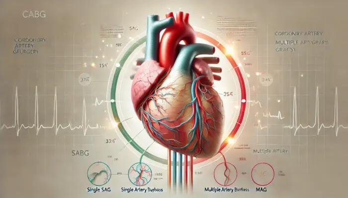 شریان‌های متعدد در بای‌پس قلبی بقای بیماران را افزایش می‌دهد